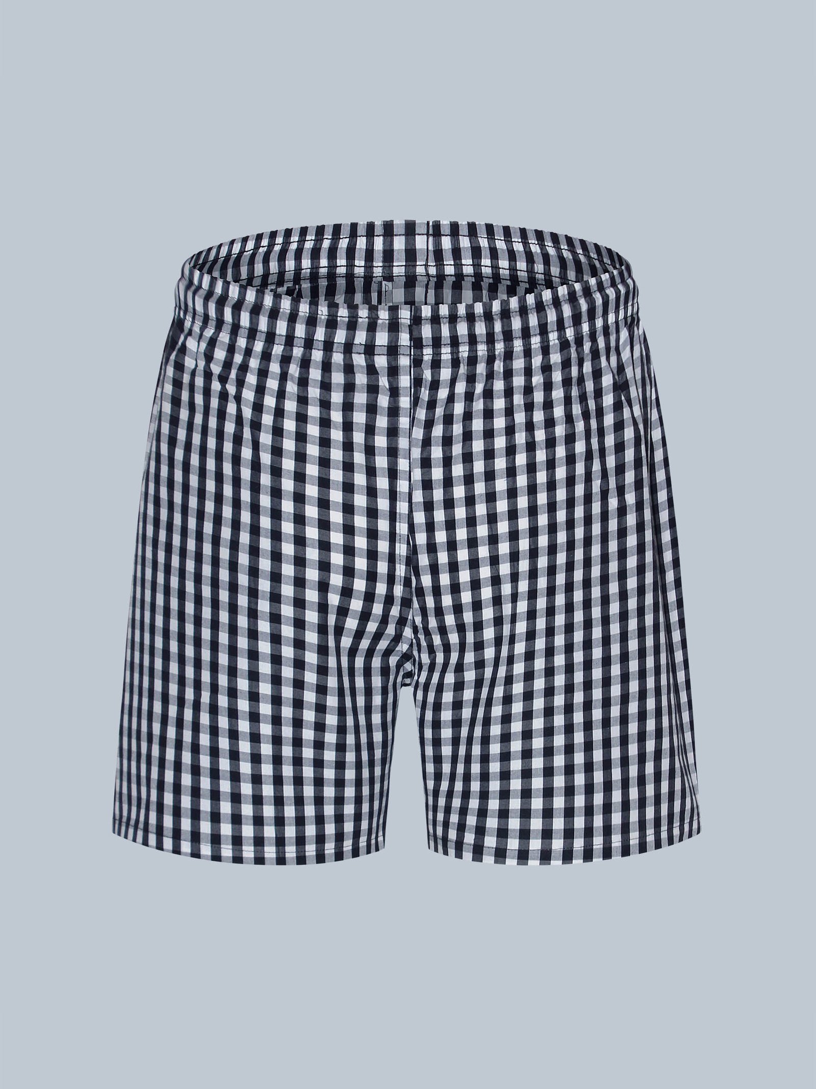 Kothari Freedom Men's Regular Fit Checked Shorts, Made from Super Combed Mercerized Cotton Fabric with Side Pockets - Image 9