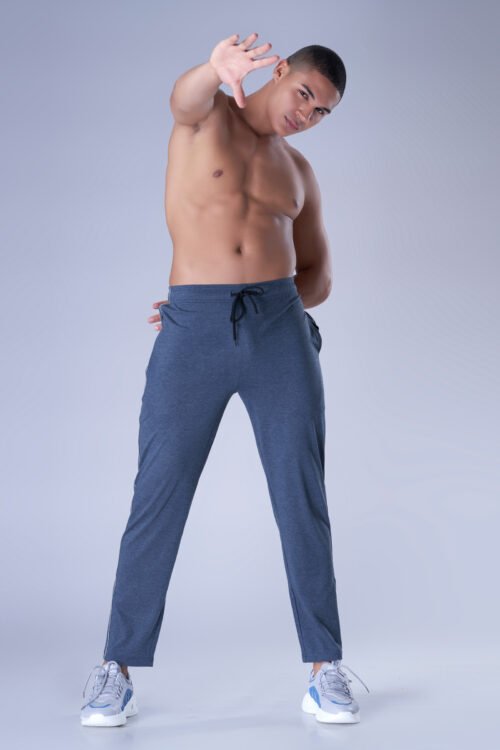 Kothari Freedom Men’s Solid Track Pants – Everyday Comfort with Drawstring & Pockets
