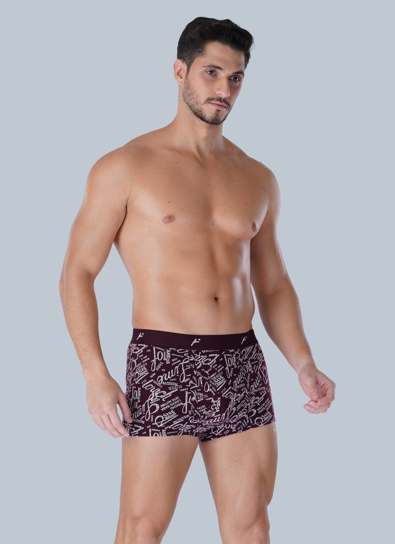 Freedom Men’s Multiprint Anti-Bacterial Mini Drawer – Soft 100% Combed Cotton with Outer Elastic Waistband - Image 4