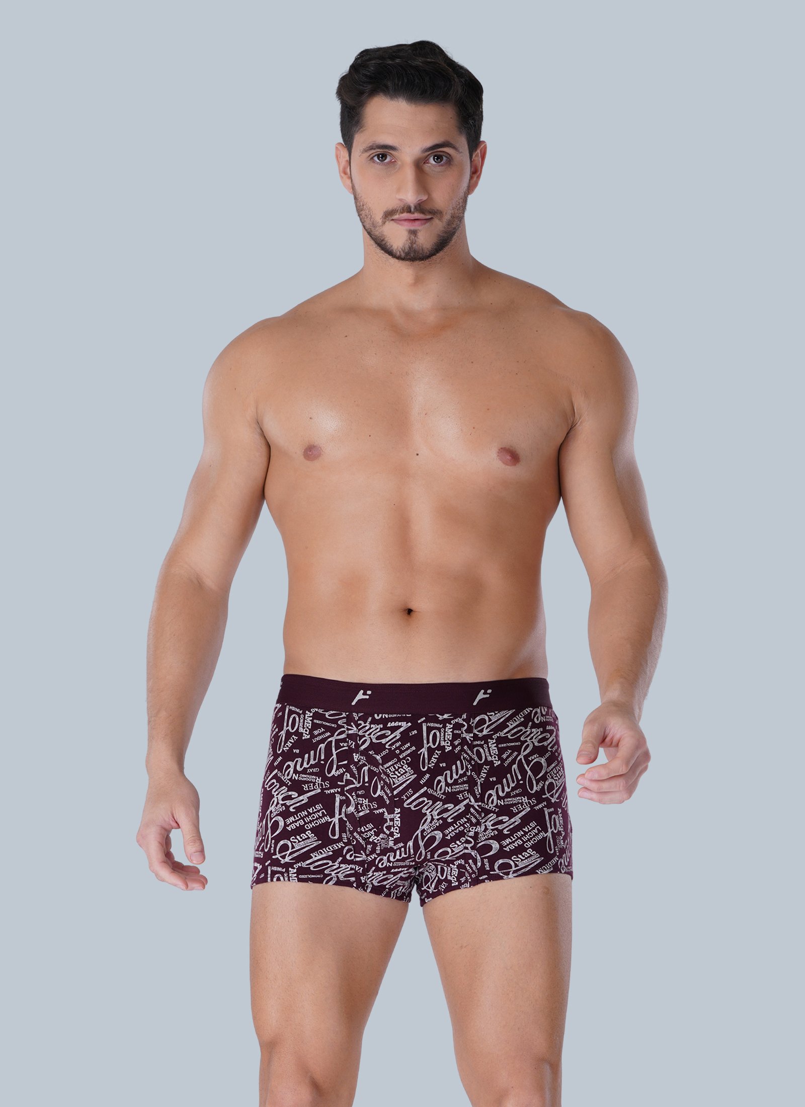 Freedom Men’s Multiprint Anti-Bacterial Mini Drawer – Soft 100% Combed Cotton with Outer Elastic Waistband - Image 2