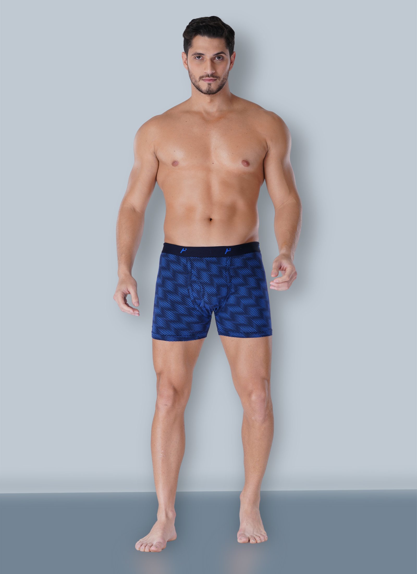 Freedom Men’s Stylish Printed Drawers – Soft Stretch Cotton with Comfort Outer Elastic Waistband - Image 2