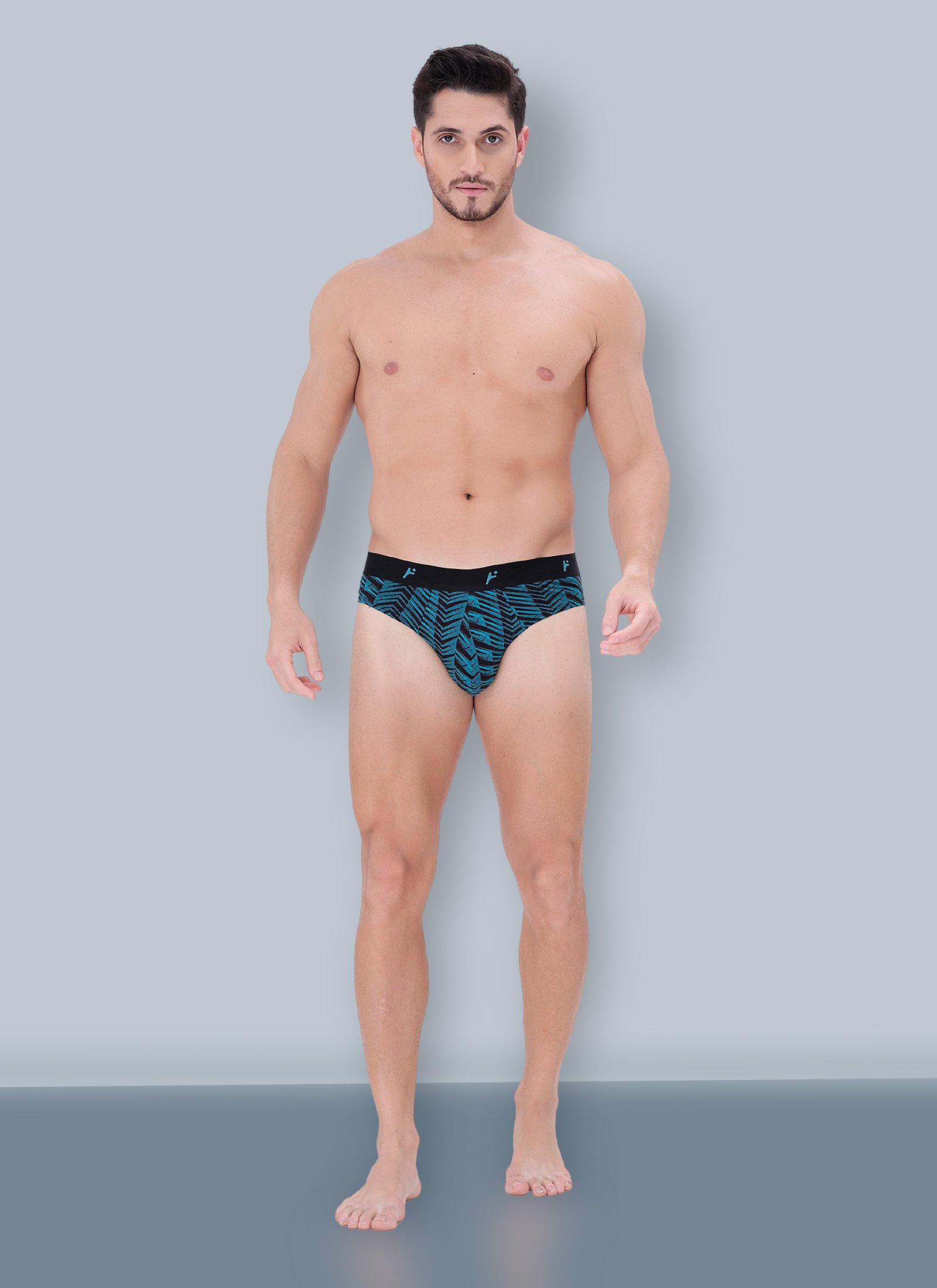 Freedom Men’s Premium Printed Briefs with no-marks waistband, anti-bacterial finish & soft high-stretch fabric for all-day comfort & style. - Image 8