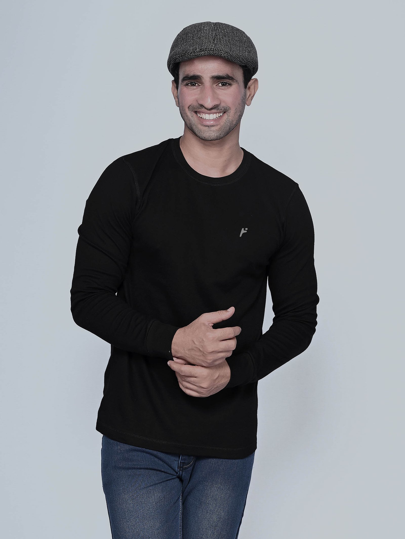Freedom Men’s Premium Interlock Cotton Long-Sleeve T-Shirt | Soft, Breathable & Durable Fabric | Regular Fit Casual Wear