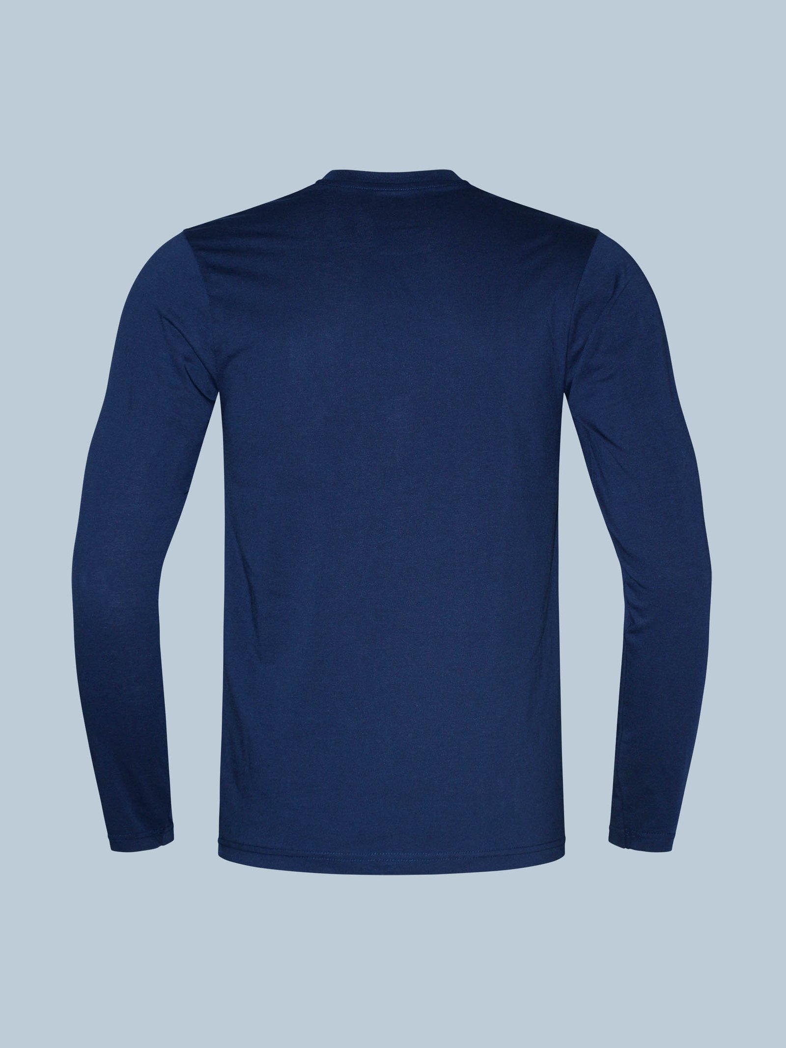 Freedom Men’s Cotton Rich Full Sleeve T-Shirt | Regular Fit | Round Neck | Solid Casual Wear | Soft & Breathable Fabric - Image 9